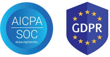 AICPA SOC 2 and GDPR compliant